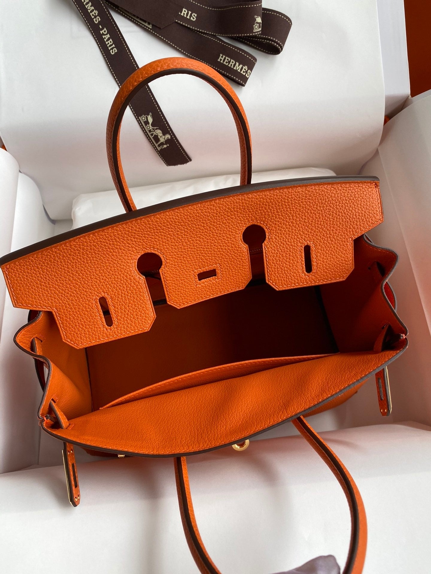 Birkin 25cm Togo Leather Handbag