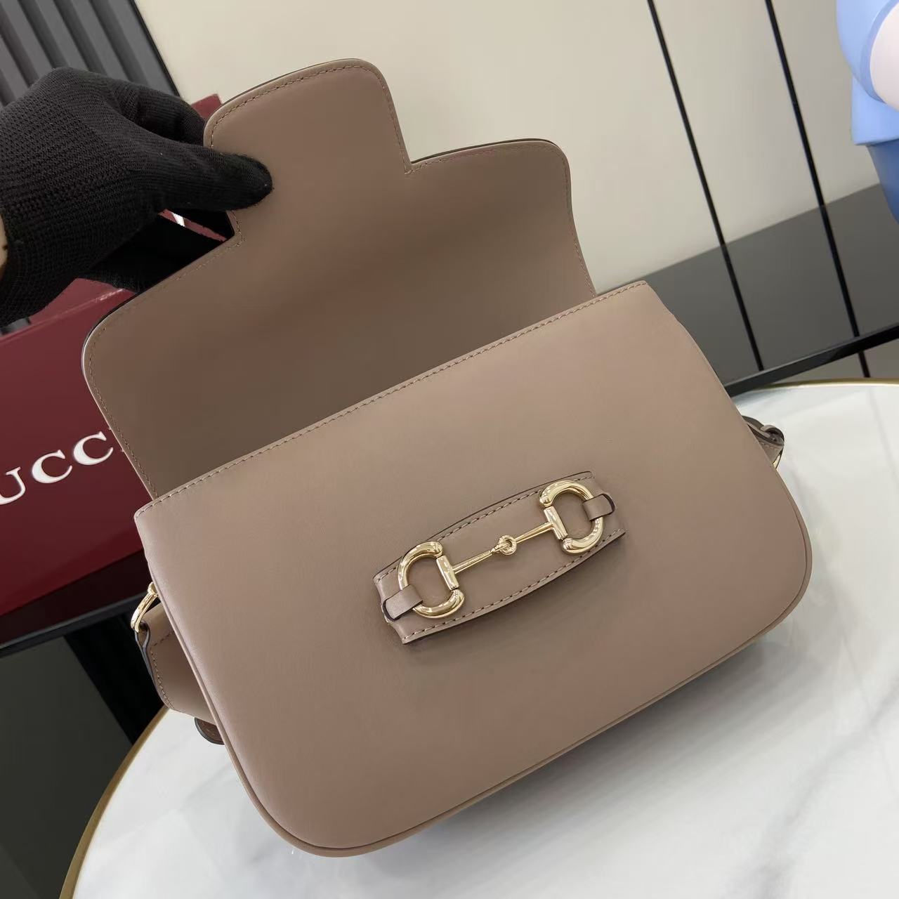 Horsebit 1955 Leather Shoulder Bag
