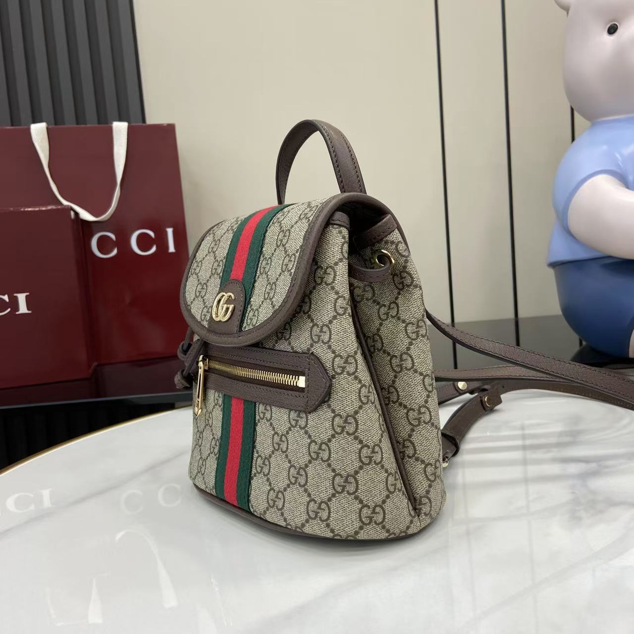 Ophidia Mini GG Supreme Backpack