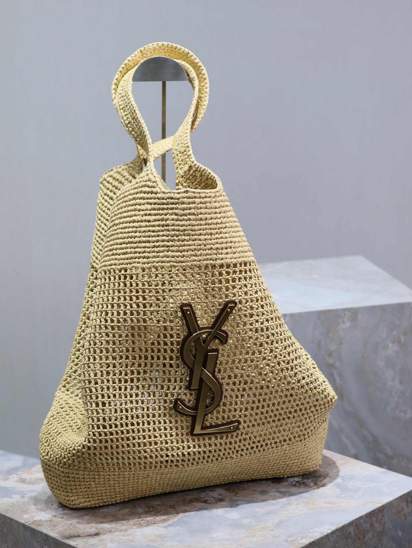 Icare Raffia Large Tote Bag