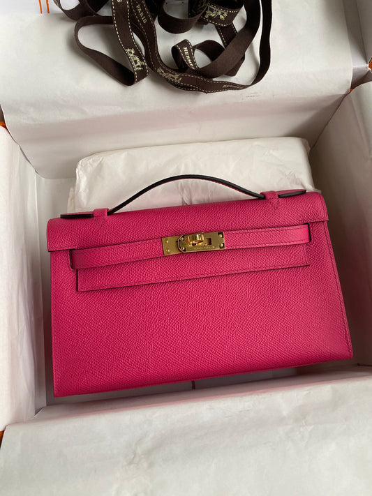 Mini Kelly 22cm Epsom Leather Handbag