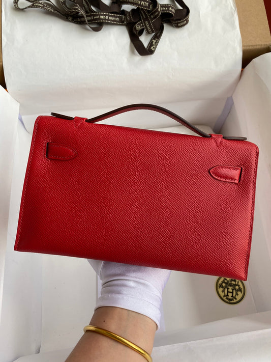 Mini Kelly 22cm Epsom Leather Handbag