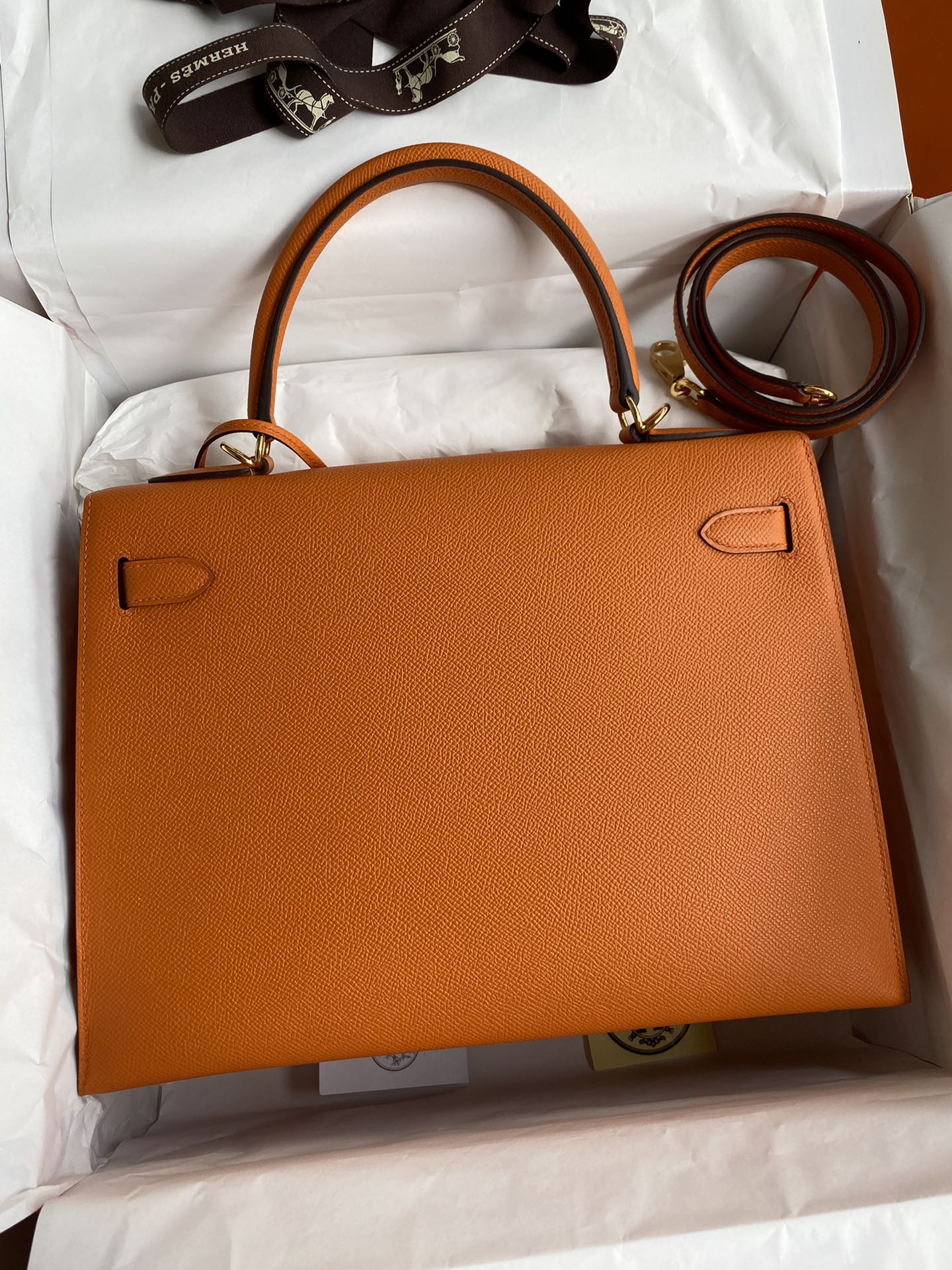 Kelly 32cm Epsom Leather Handbag