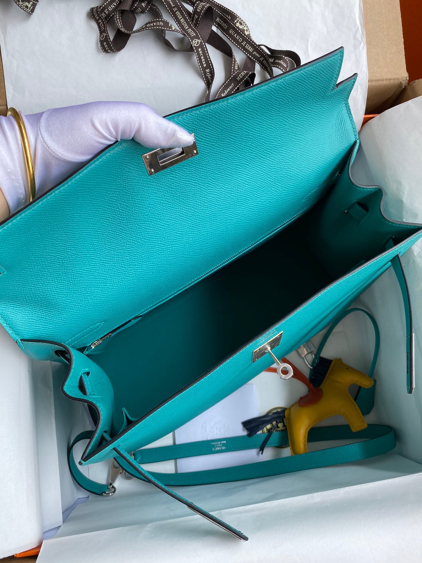 Kelly 32cm Epsom Leather Handbag