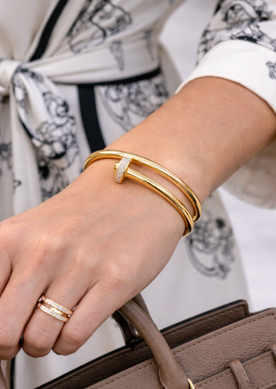 Cartier jewelry collection featuring Love bracelet, Juste un Clou ring, and luxury necklaces