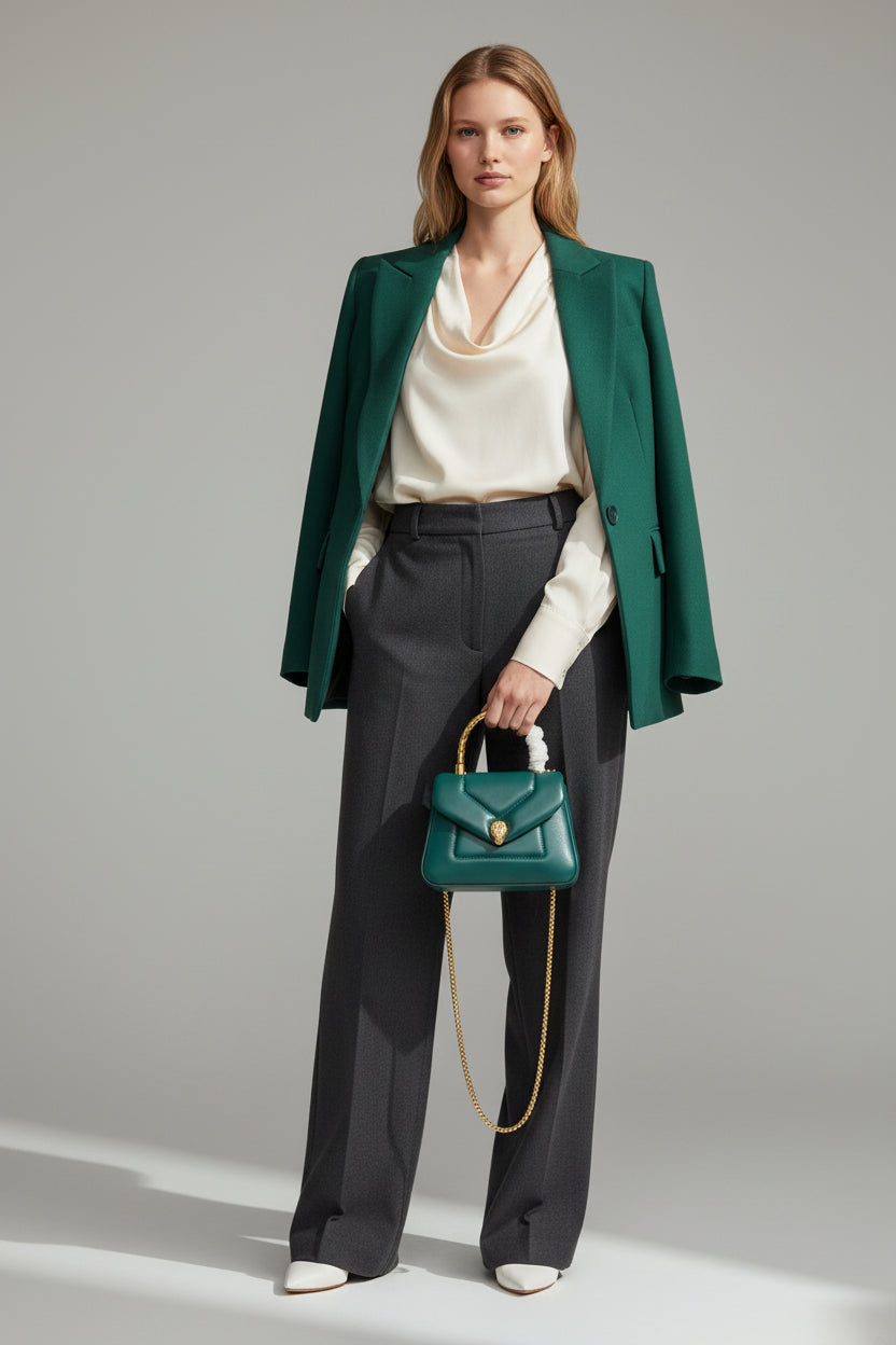 bvlgari serpenti luxury leather handbag for women USA