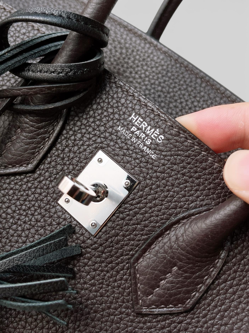 Birkin 25 Togo Leather - Full Set