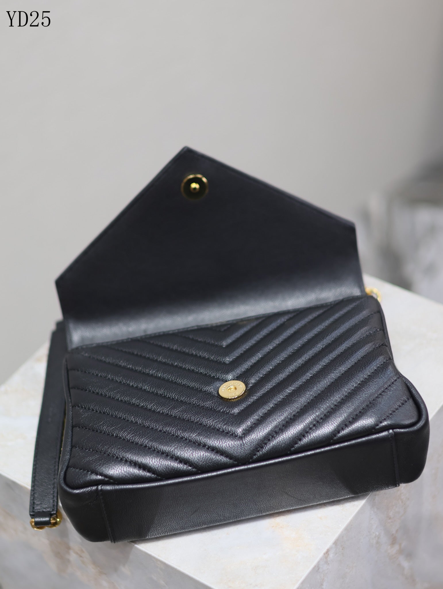 Quilted Leather Collage Bag