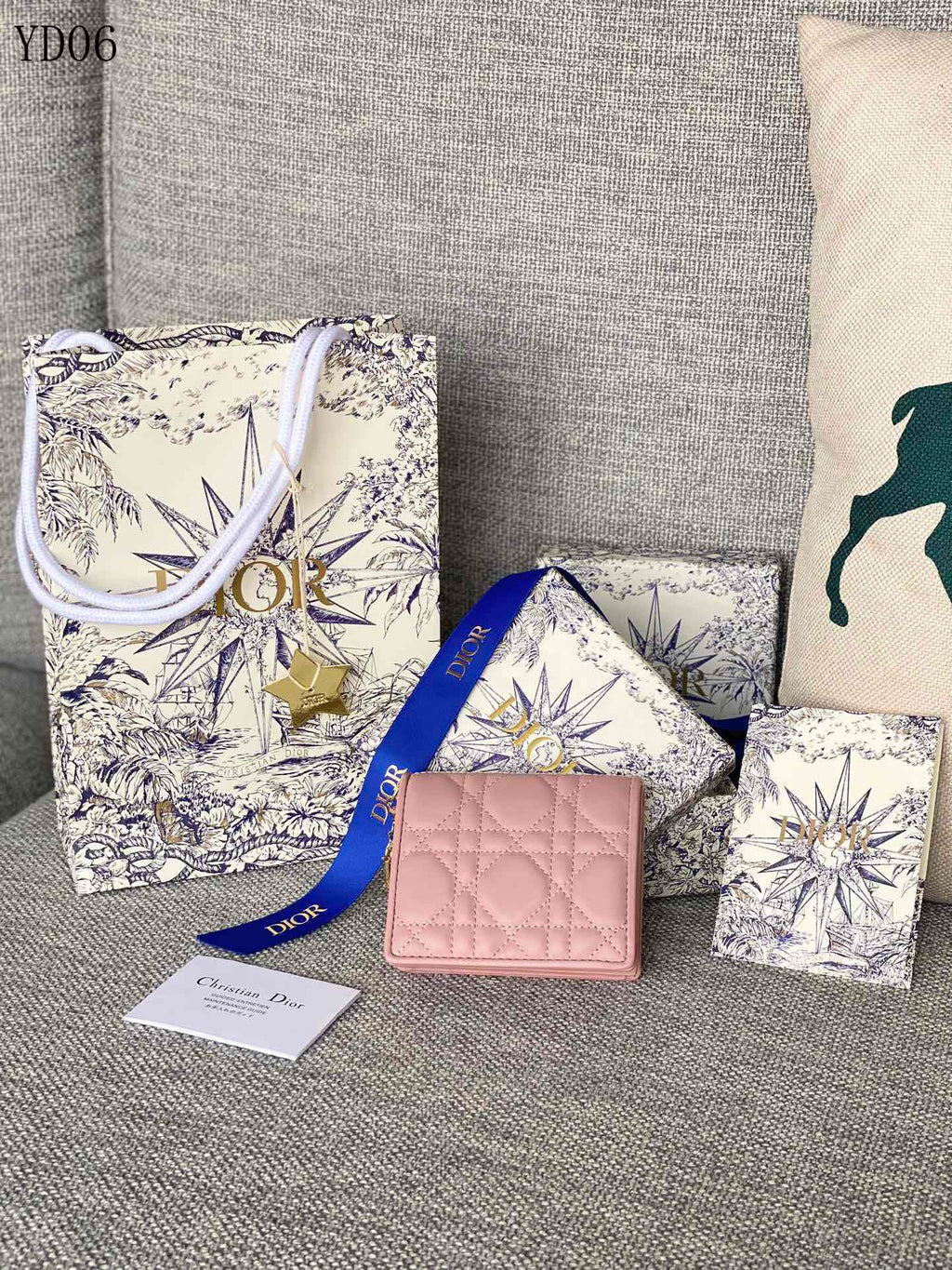 Quilted Leather Wallet