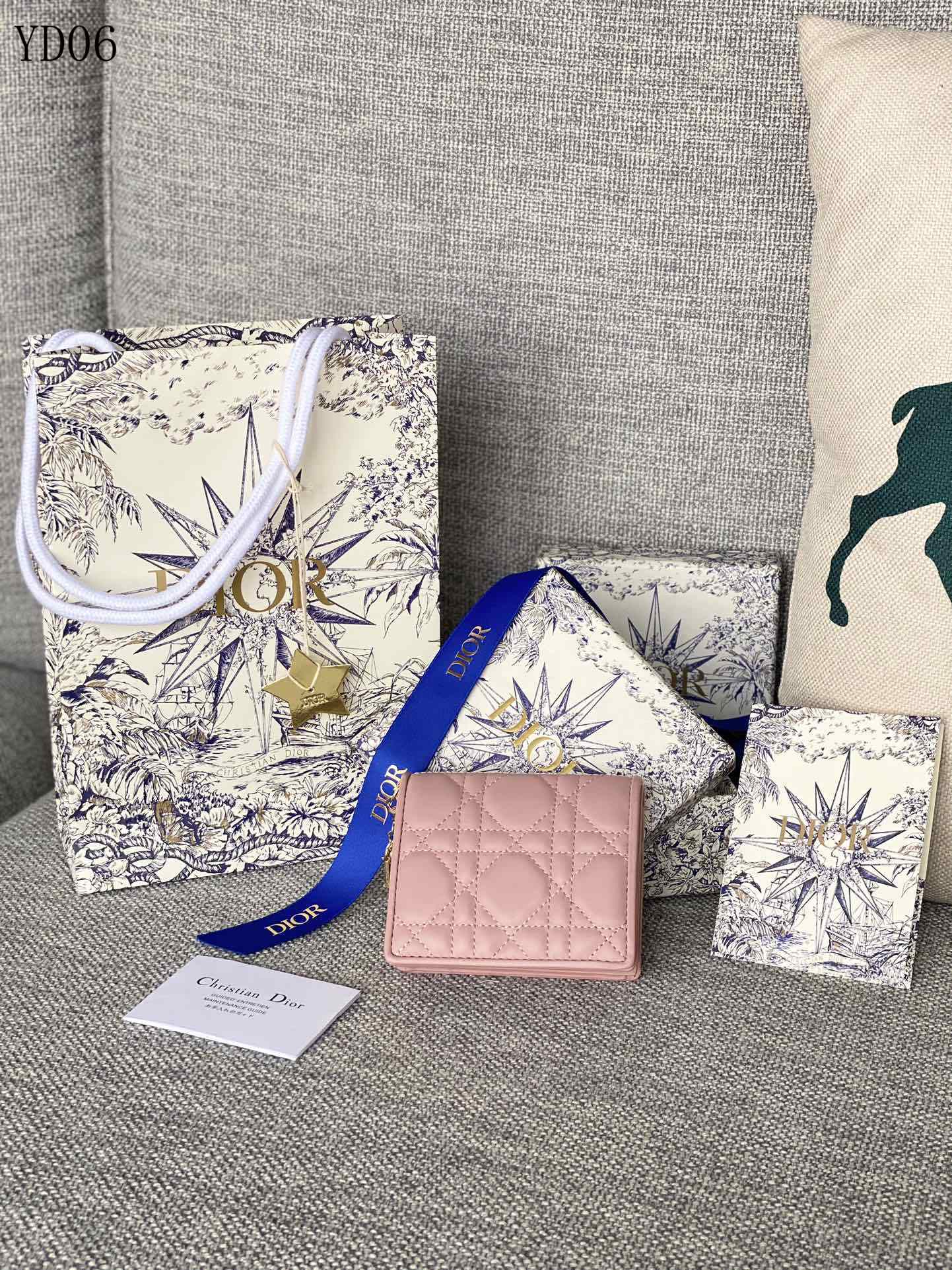 Quilted Leather Wallet