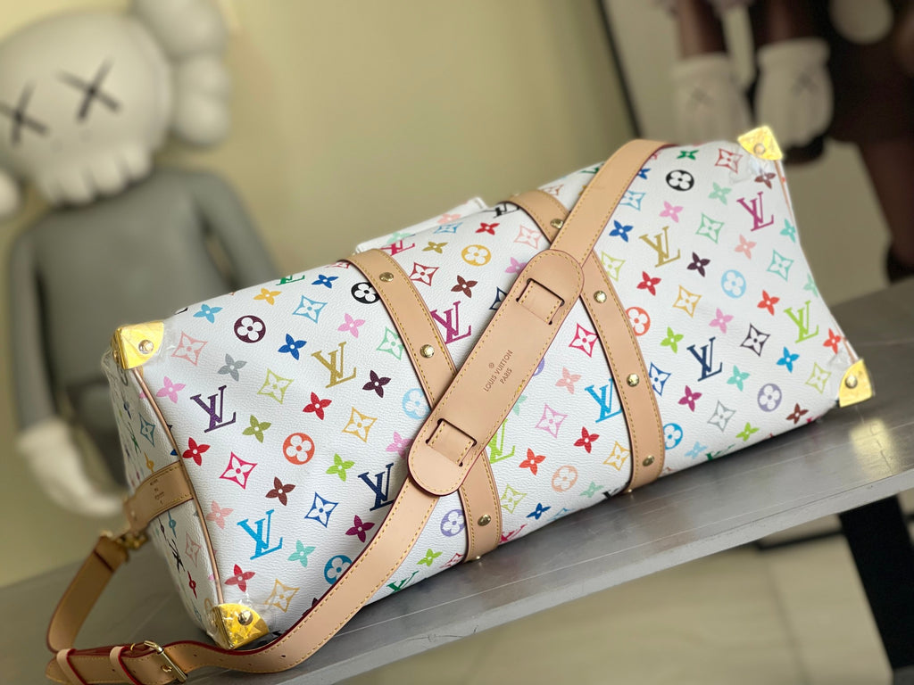 Keepall Bandoulière 50 Multicolore Monogram