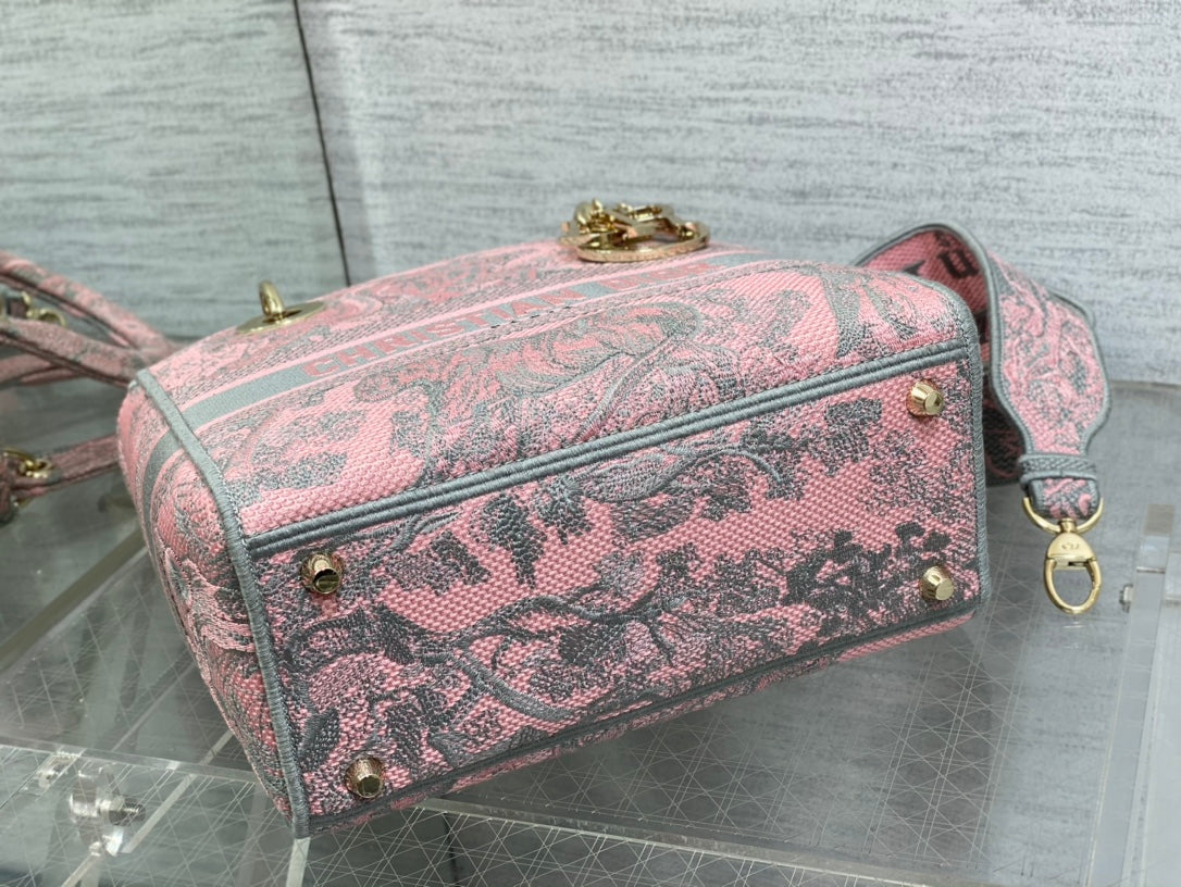 Embroidered Canvas Tote Bag