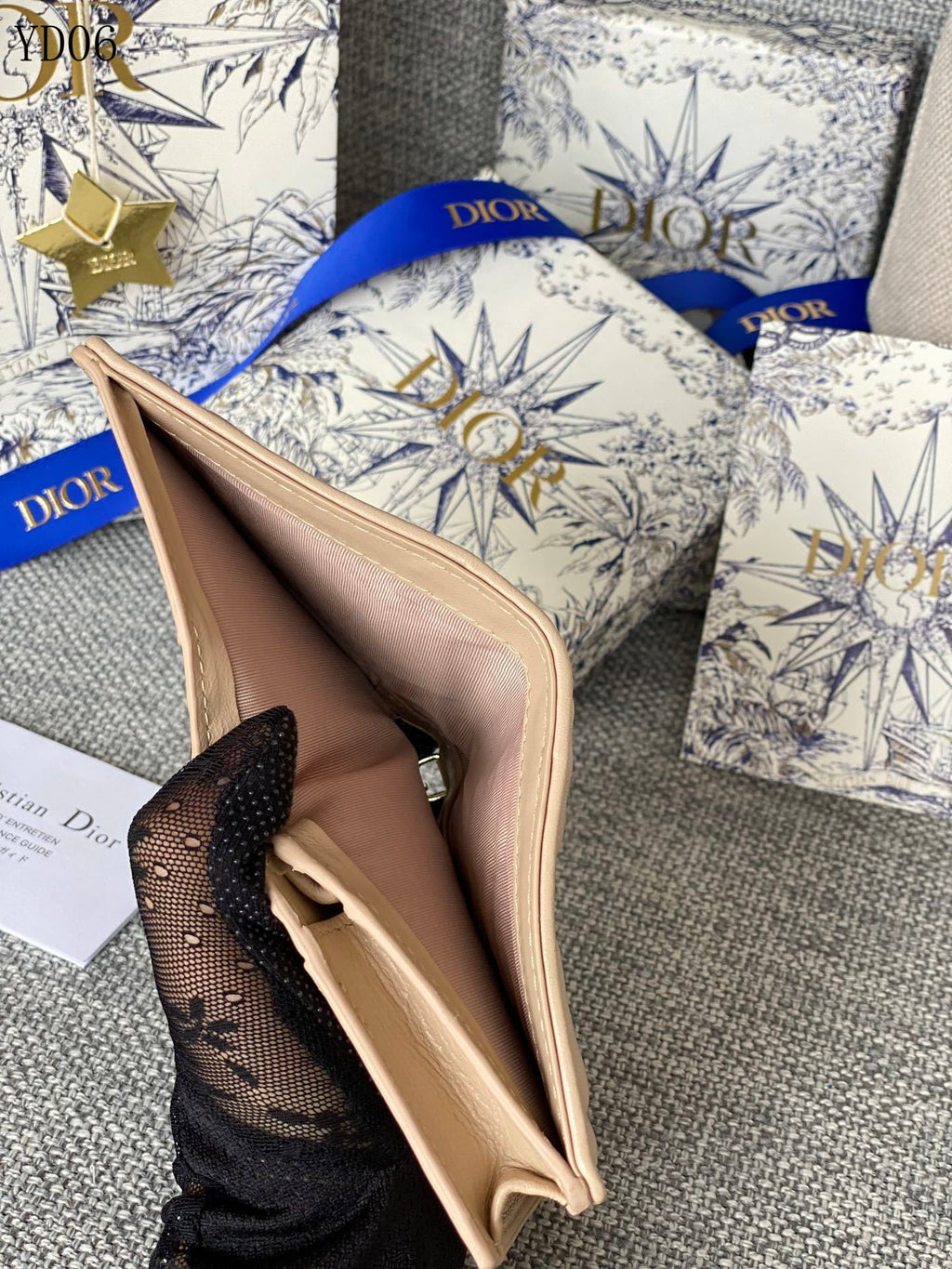 Quilted Leather Wallet