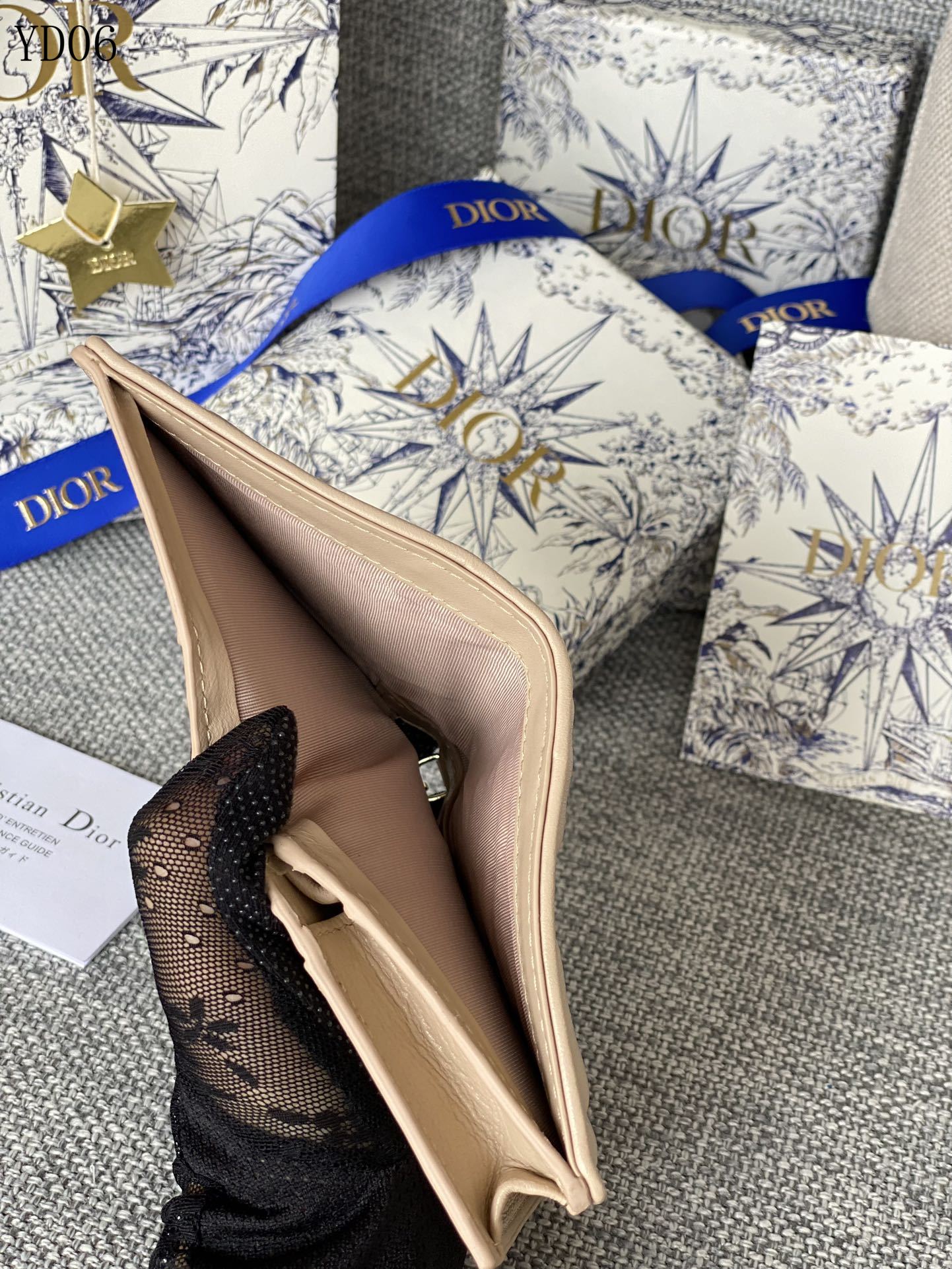 Quilted Leather Wallet