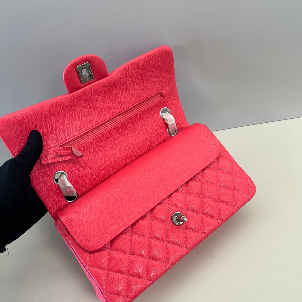 Caviar Leather Classic Double Flap Bag