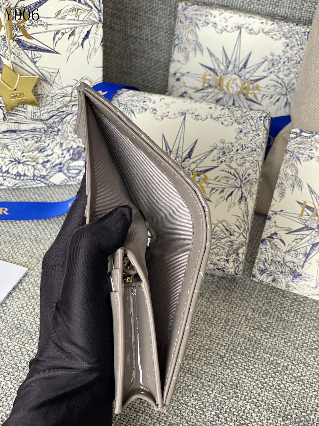 Quilted Leather Wallet