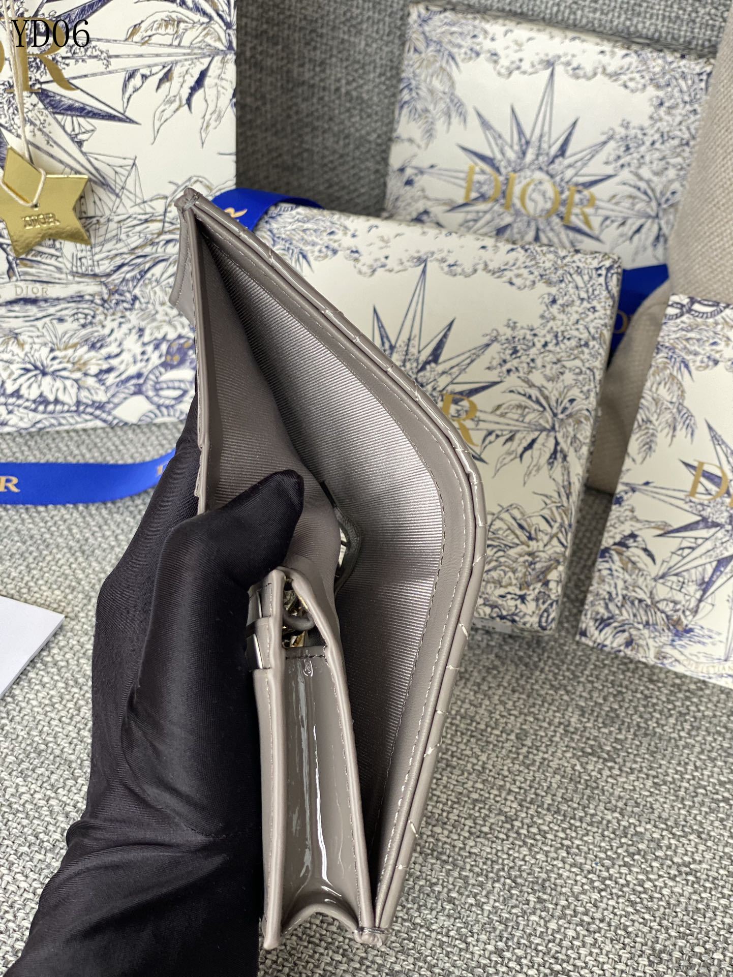 Quilted Leather Wallet