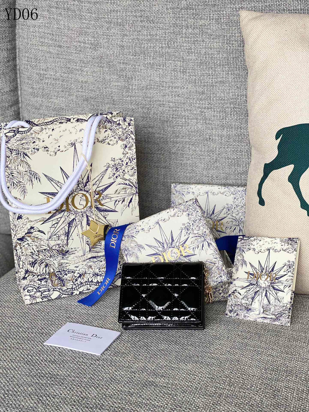 Quilted Leather Wallet