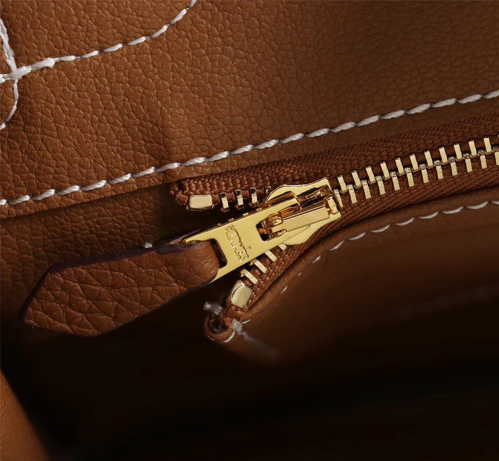 Birkin 25 Togo Leather Bag