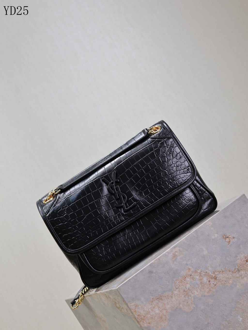 Niki Crocodile Leather Bag