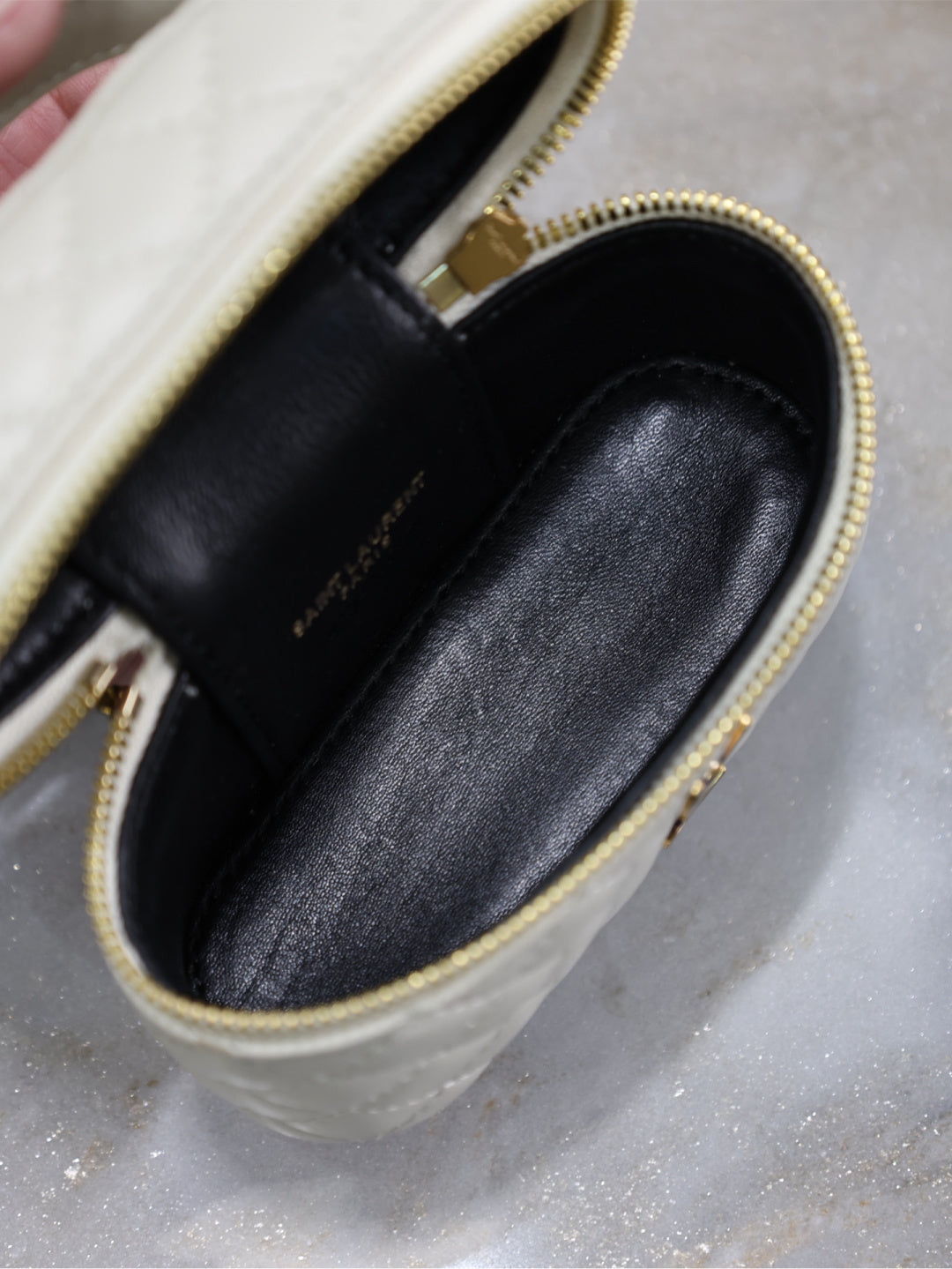 Vanity Quilted Leather Bag