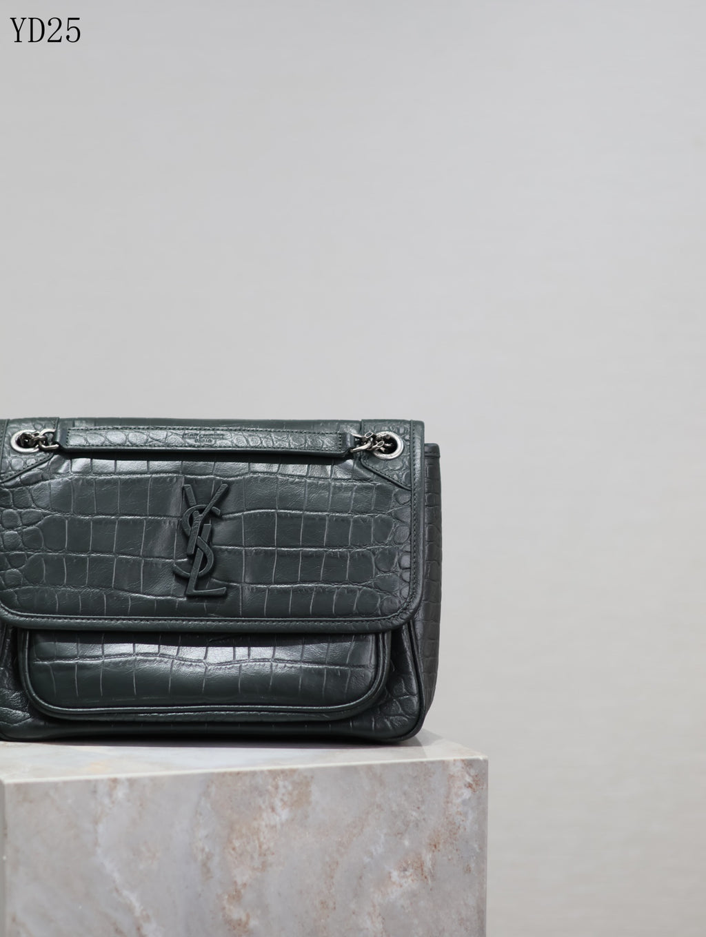 Niki Crocodile Leather Bag