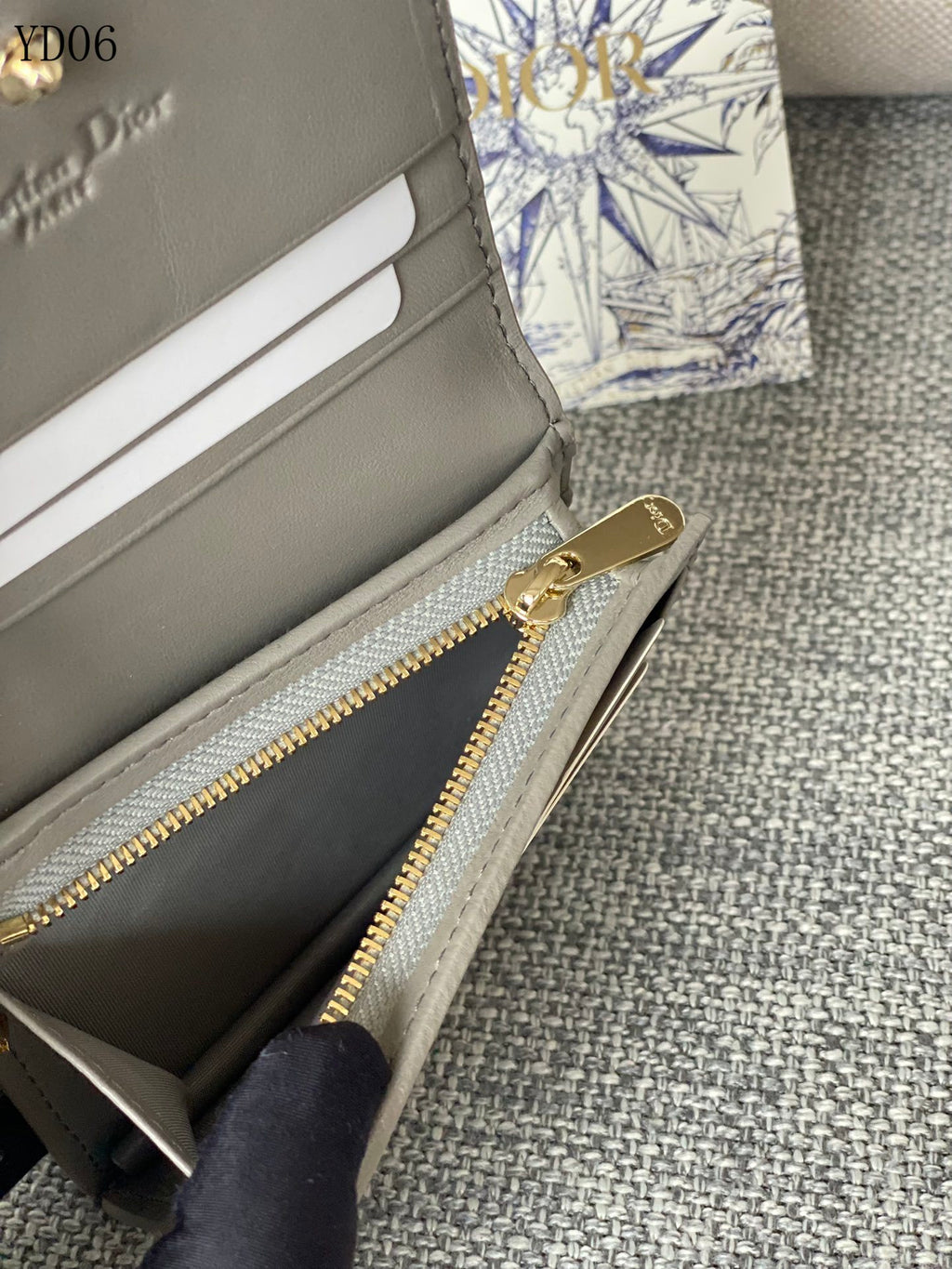 Quilted Leather Wallet