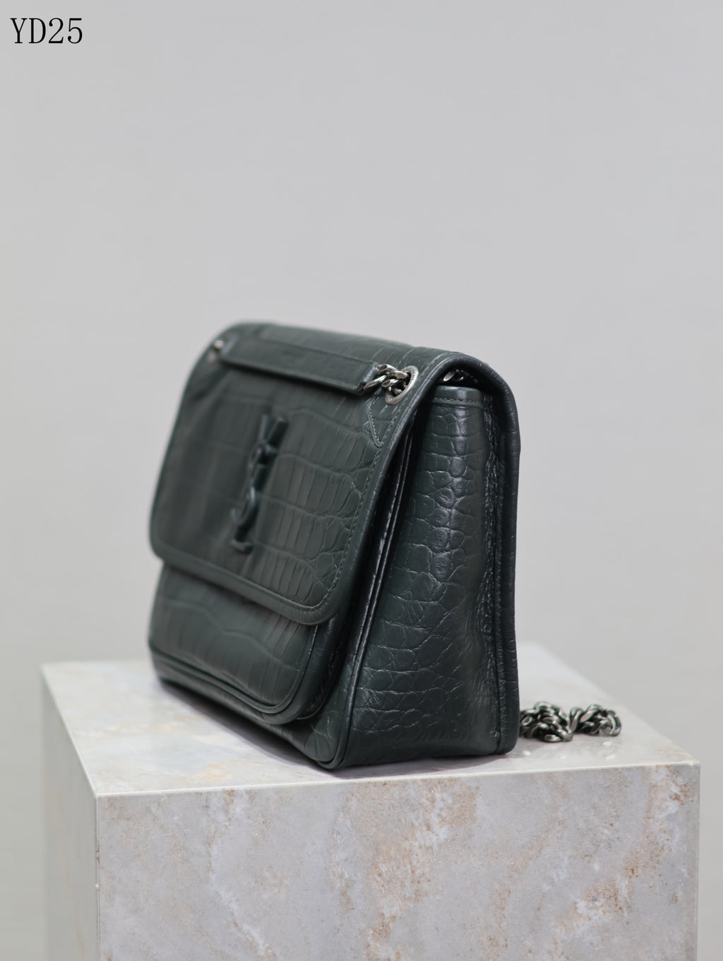 Niki Crocodile Leather Bag