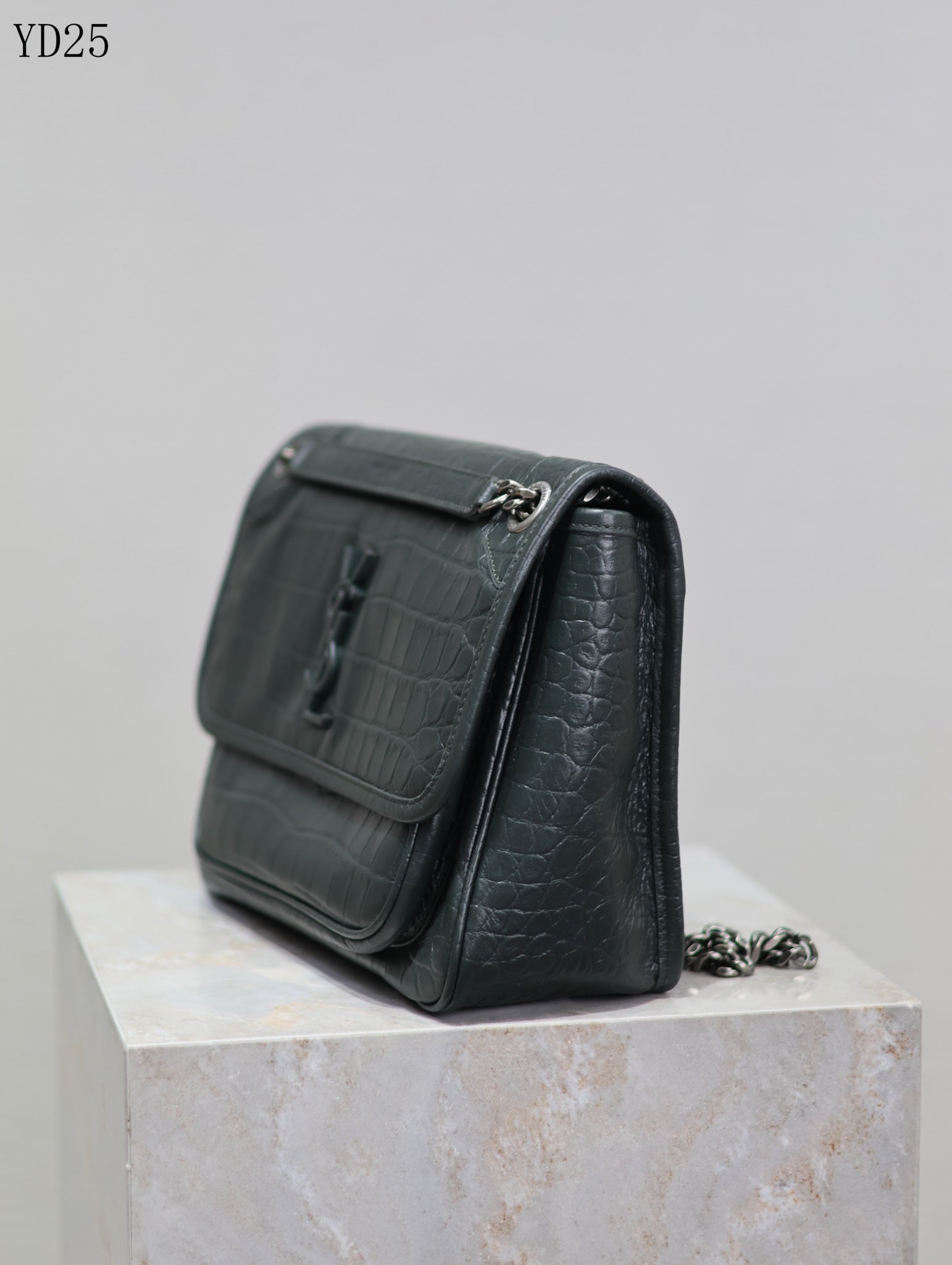 Niki Crocodile Leather Bag