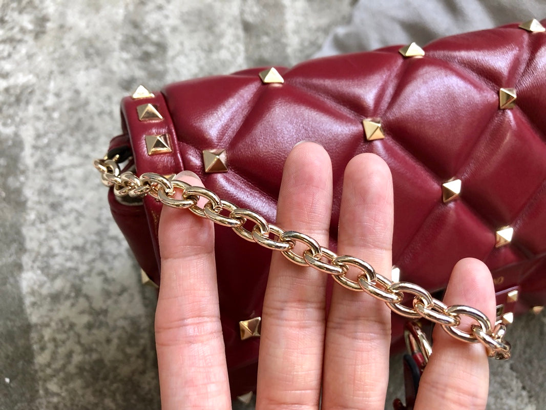 Roman Stud Maxi Quilted Leather Shoulder Bag – Effortless Luxury & Bold Elegance