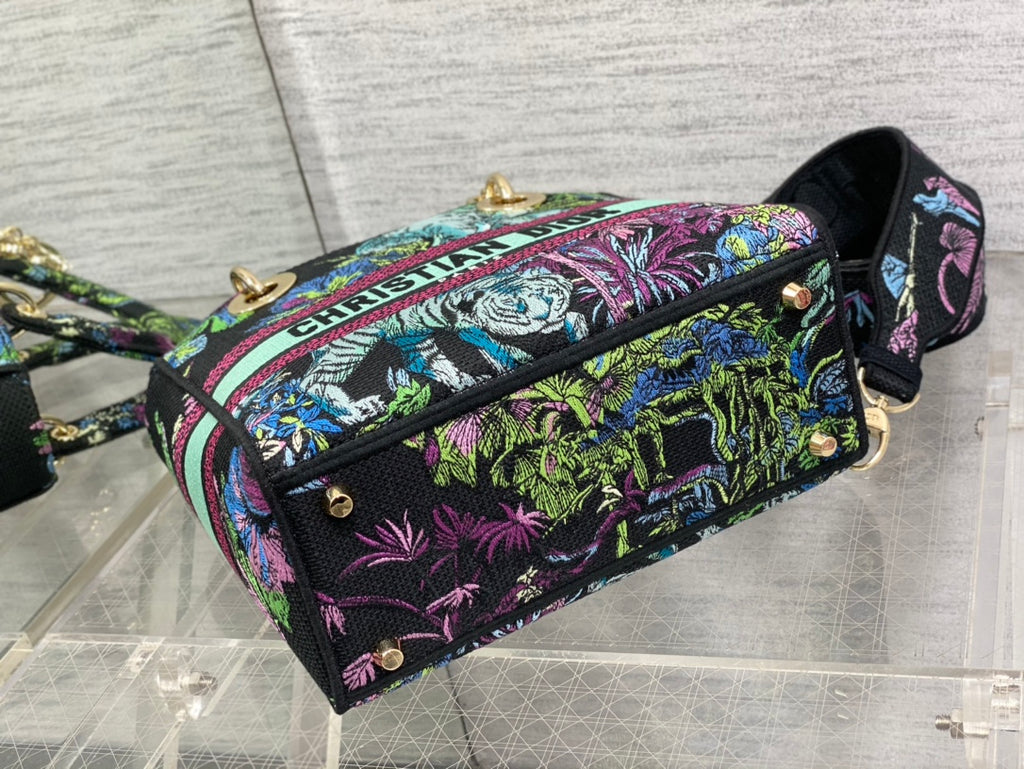 Embroidered Canvas Tote Bag