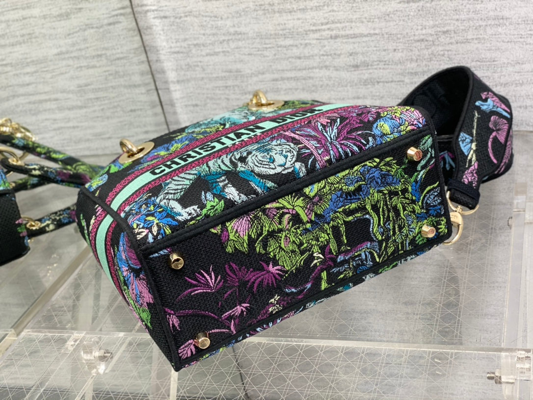 Embroidered Canvas Tote Bag