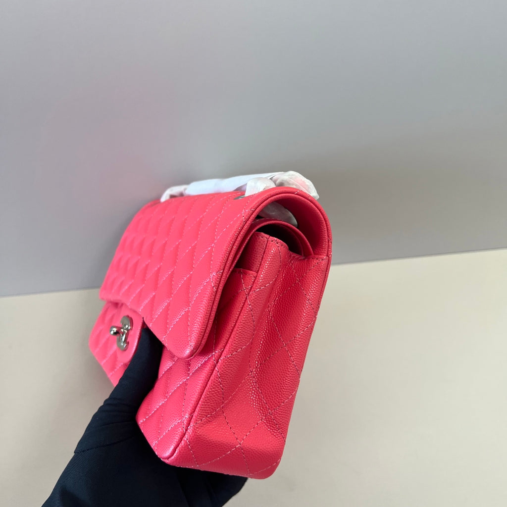 Caviar Leather Classic Double Flap Bag