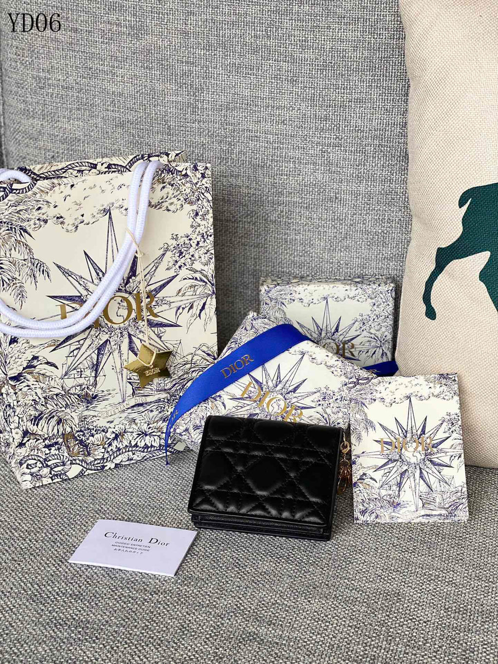 Quilted Leather Wallet