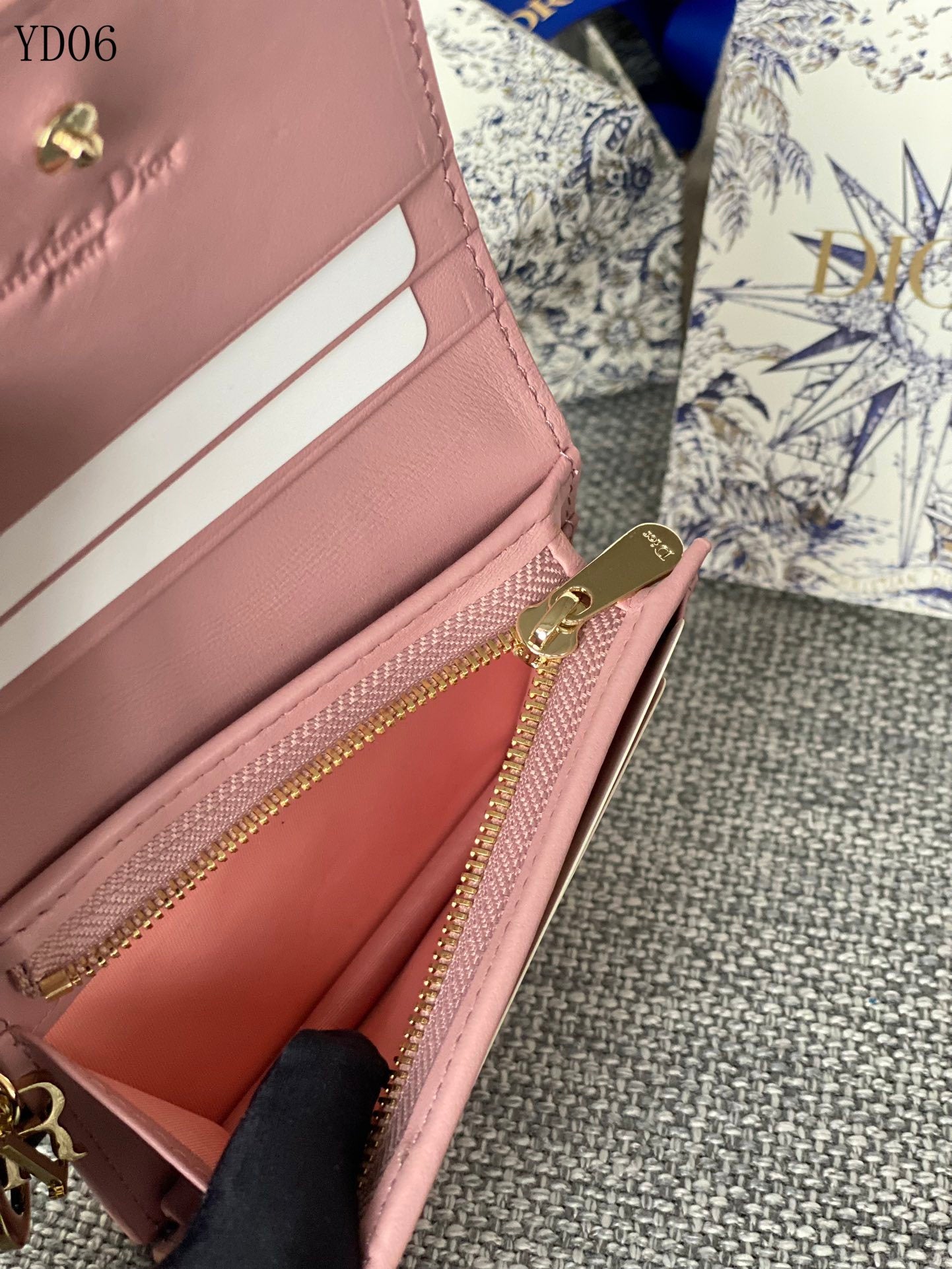 Quilted Leather Wallet