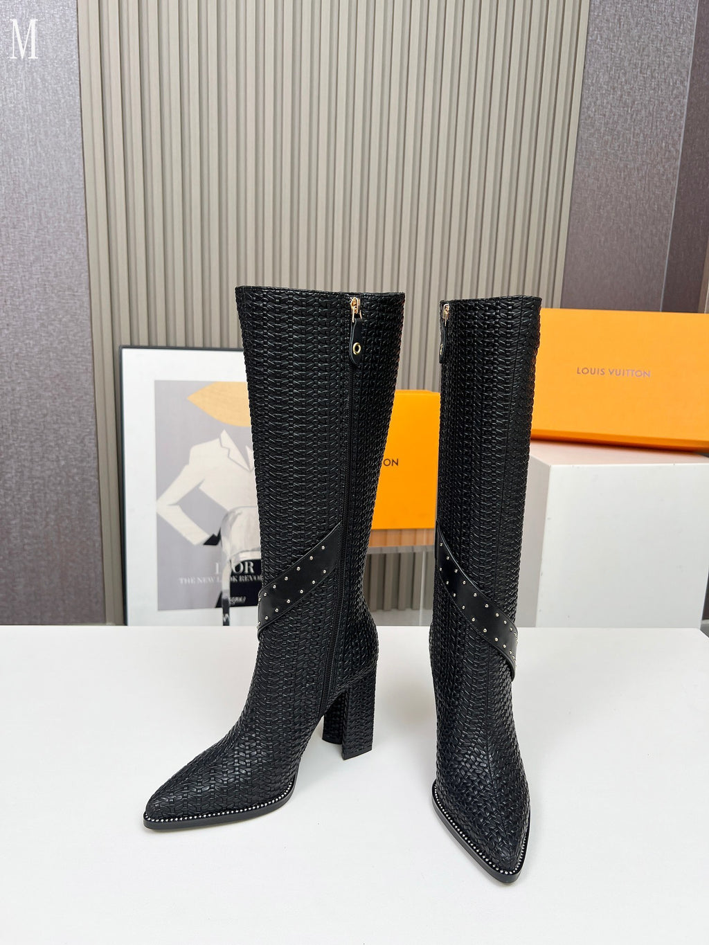 Knit Over-the-Knee Long Boots