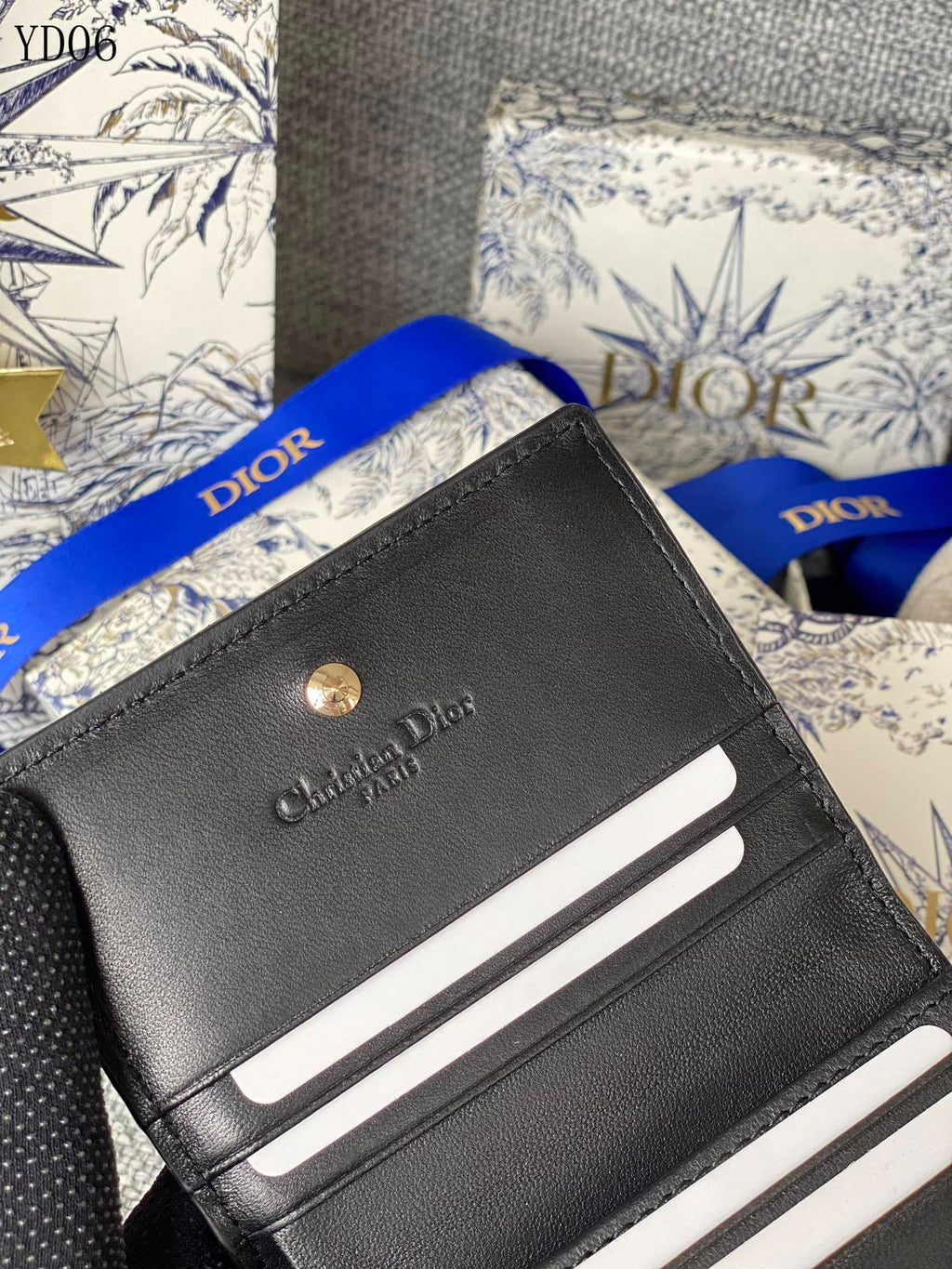 Quilted Leather Wallet