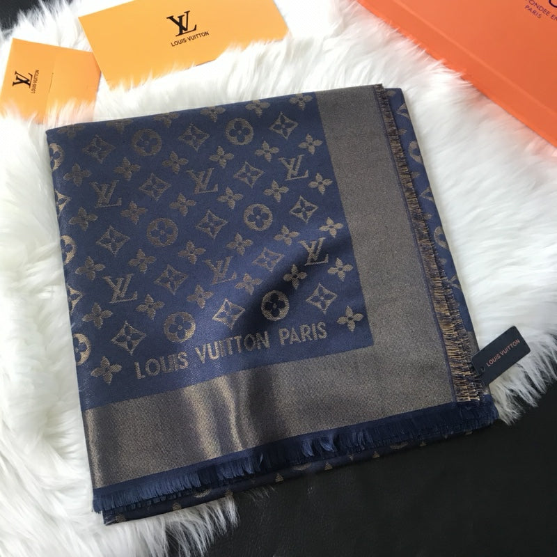 Monogram Shawl 140 x 140 cm