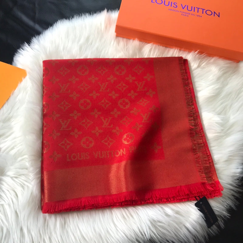 Monogram Shawl 140 x 140 cm