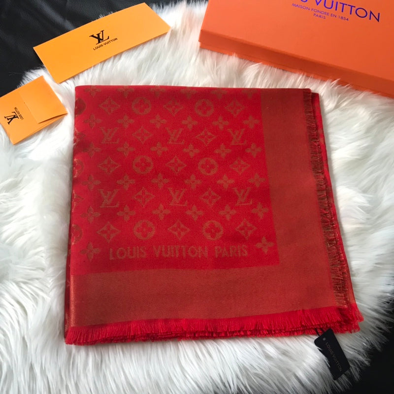 Monogram Shawl 140 x 140 cm