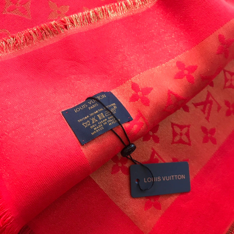 Monogram Shawl 140 x 140 cm