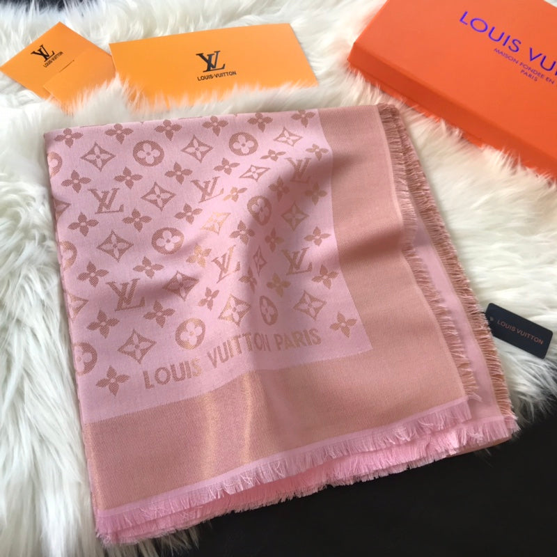 Monogram Shawl 140 x 140 cm