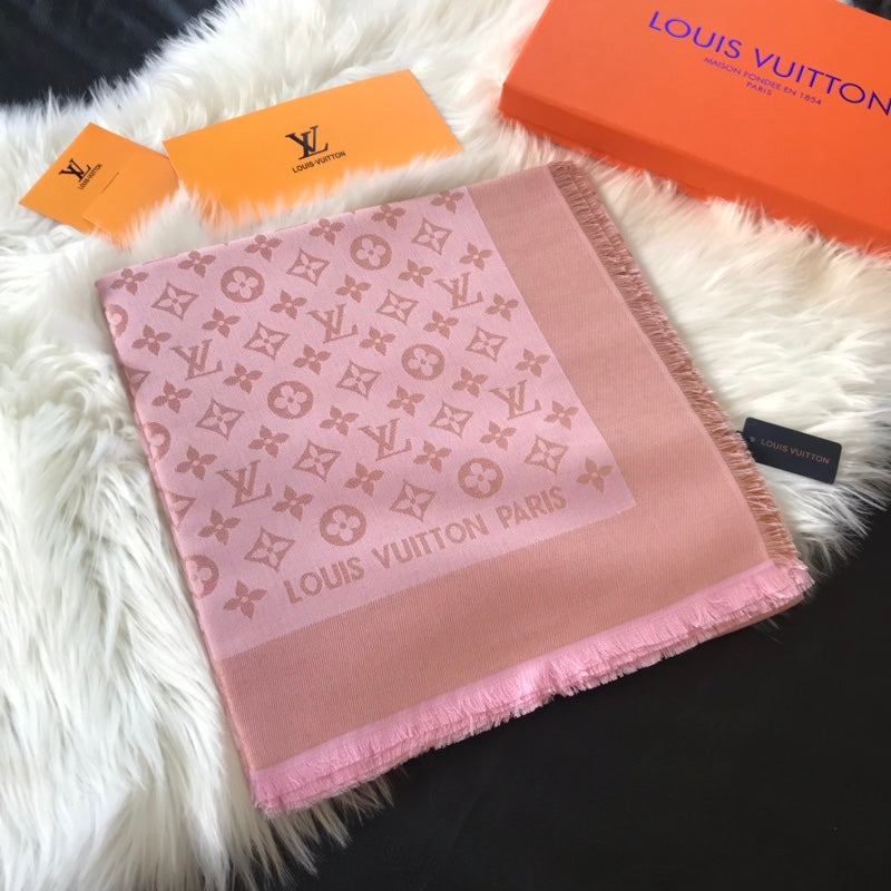 Monogram Shawl 140 x 140 cm