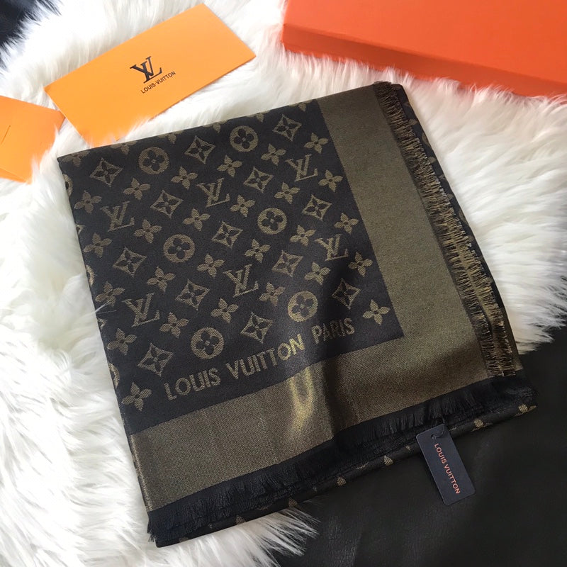 Monogram Shawl 140 x 140 cm