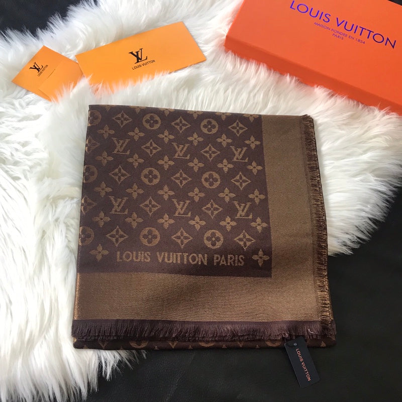 Monogram Shawl 140 x 140 cm