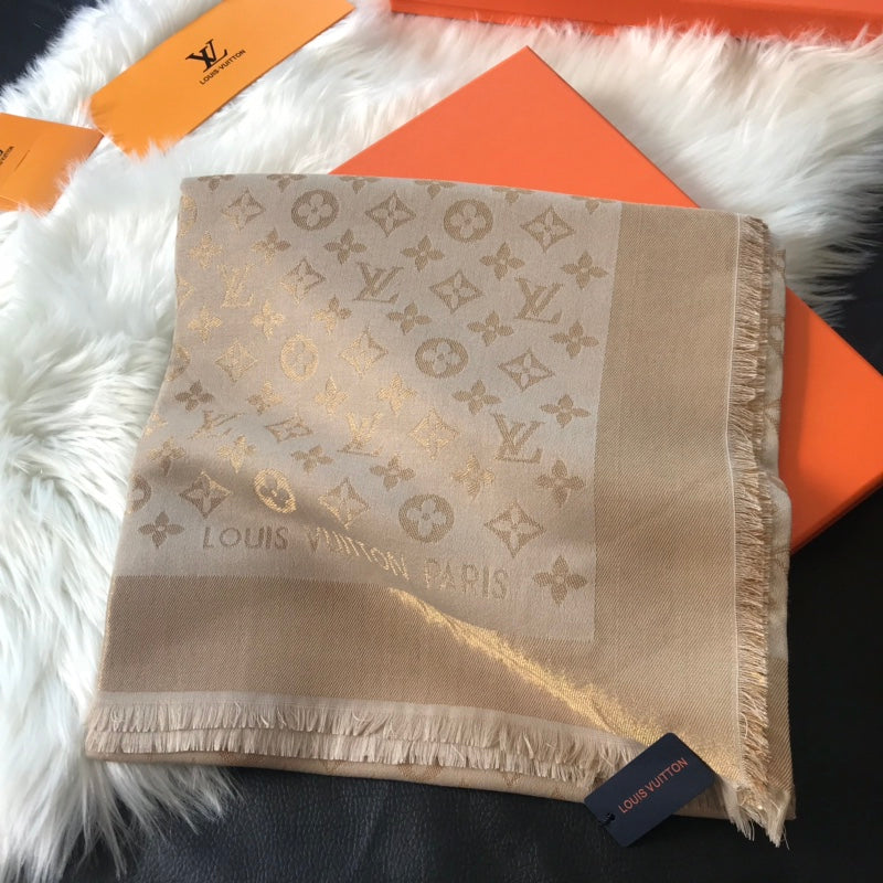 Monogram Shawl 140 x 140 cm