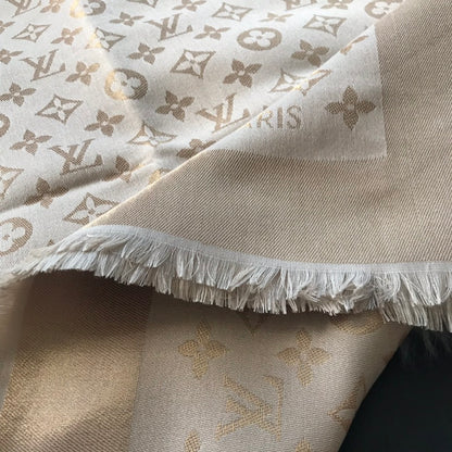 Monogram Shawl 140 x 140 cm