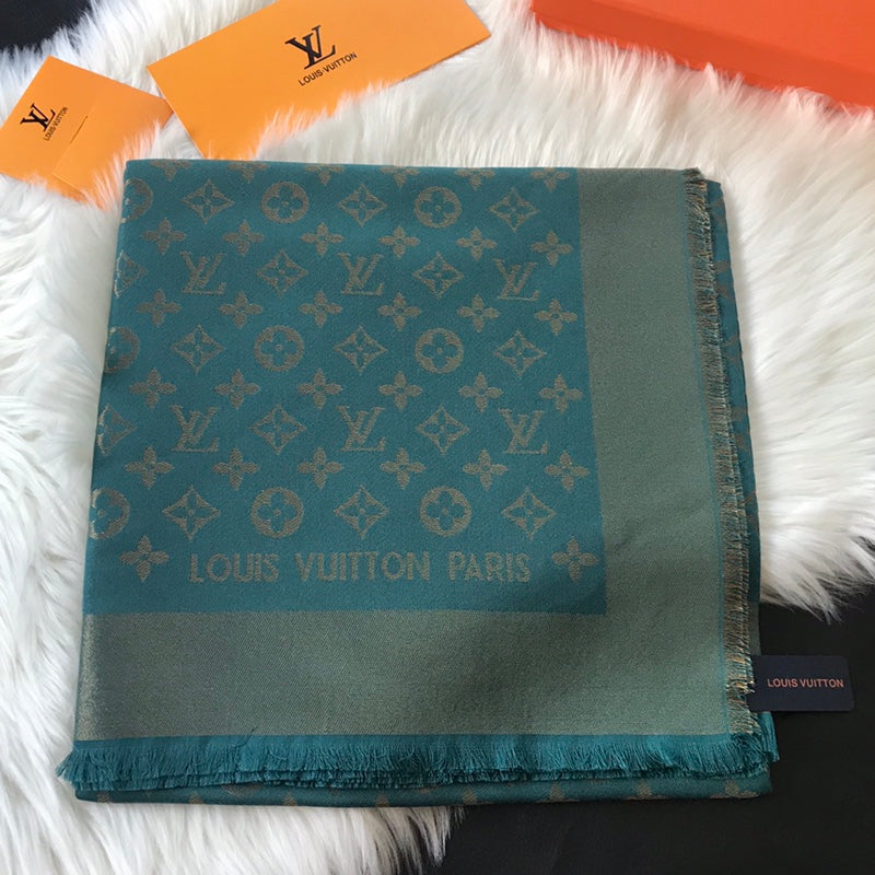 Monogram Shawl 140 x 140 cm