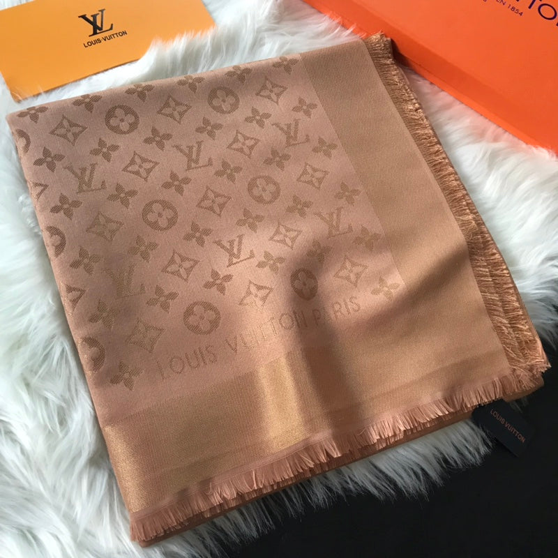 Monogram Shawl 140 x 140 cm