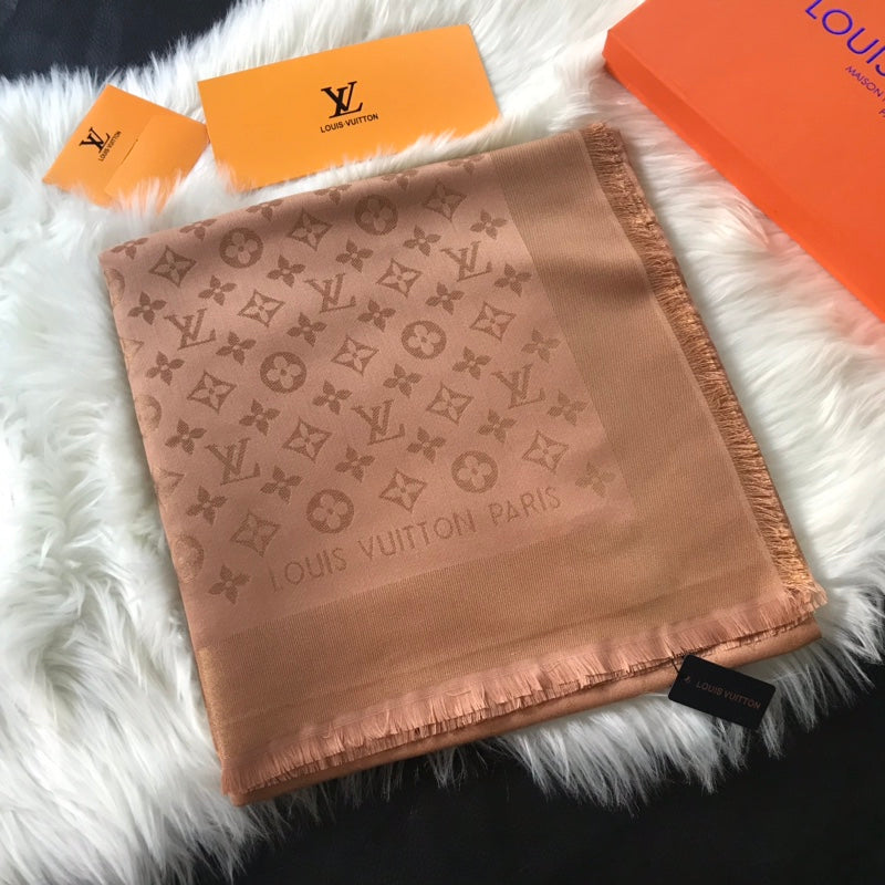 Monogram Shawl 140 x 140 cm